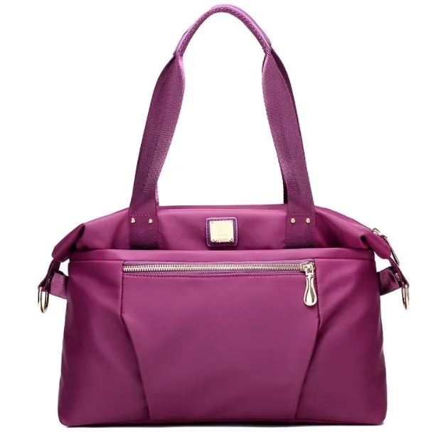 

Ladies Black Blue Purple Shoulder Bags Large Capacity Messenger Bag Nylon Crossbody Bags for Women Korean Handbag Bolso Mujer