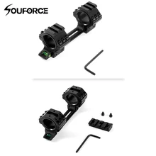 Новые поступления 2 типа прицела Dute Диаметр 25,4/30 мм адаптер с пузырьковым уровнем костюм 11 мм Пикатинни Вивер