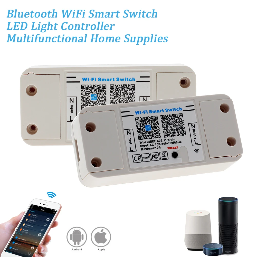 Многофункциональный ABS Bluetooth WiFi светодиодный светильник контроллер умный переключатель аксессуары для дома универсальный пульт дистанционного управления для спальни