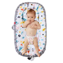 Chaise longue Portable de voyage pour bébé, lit de nouveau né, matelas de couffin détachable pour bébé de 0 à 2 ans