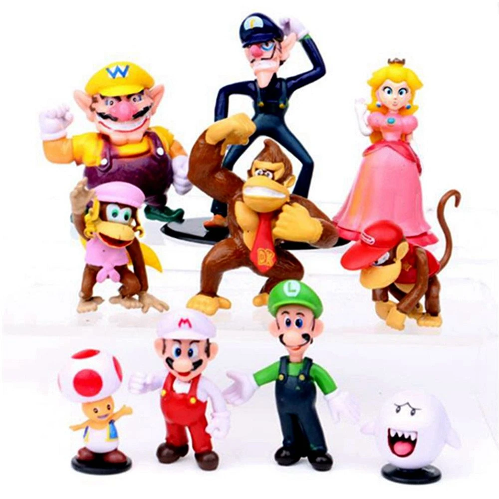 super mario action figures