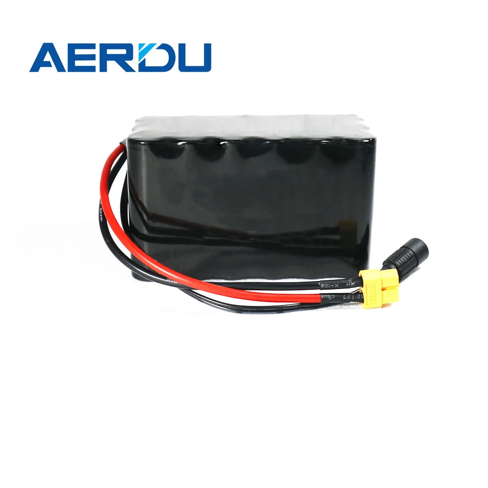 3S6P 12V 21Ah 40A BMS orline battery pack 18650 li-ion 3500mah cells XT60 DC5521 400Watt High Power Motor Scooter light