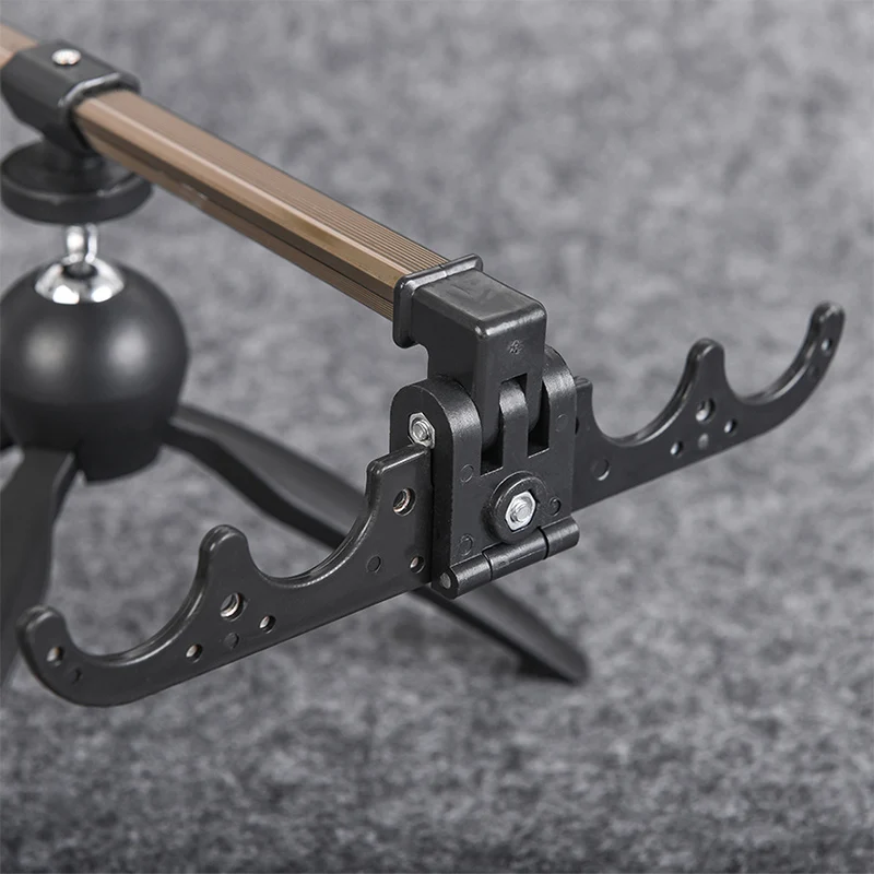 

Portable Aluminum Alloy Telescopic Fishing Tripod Holder Bracket for Fish Rod Fishing Gear BHD2