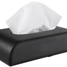 Автомобильный подлокотник коробка для салфеток козырек Тип pu Кожаный Автомобильный держатель для салфеток держатель салфетки автомобильная коробка для сидений Автомобильные аксессуары