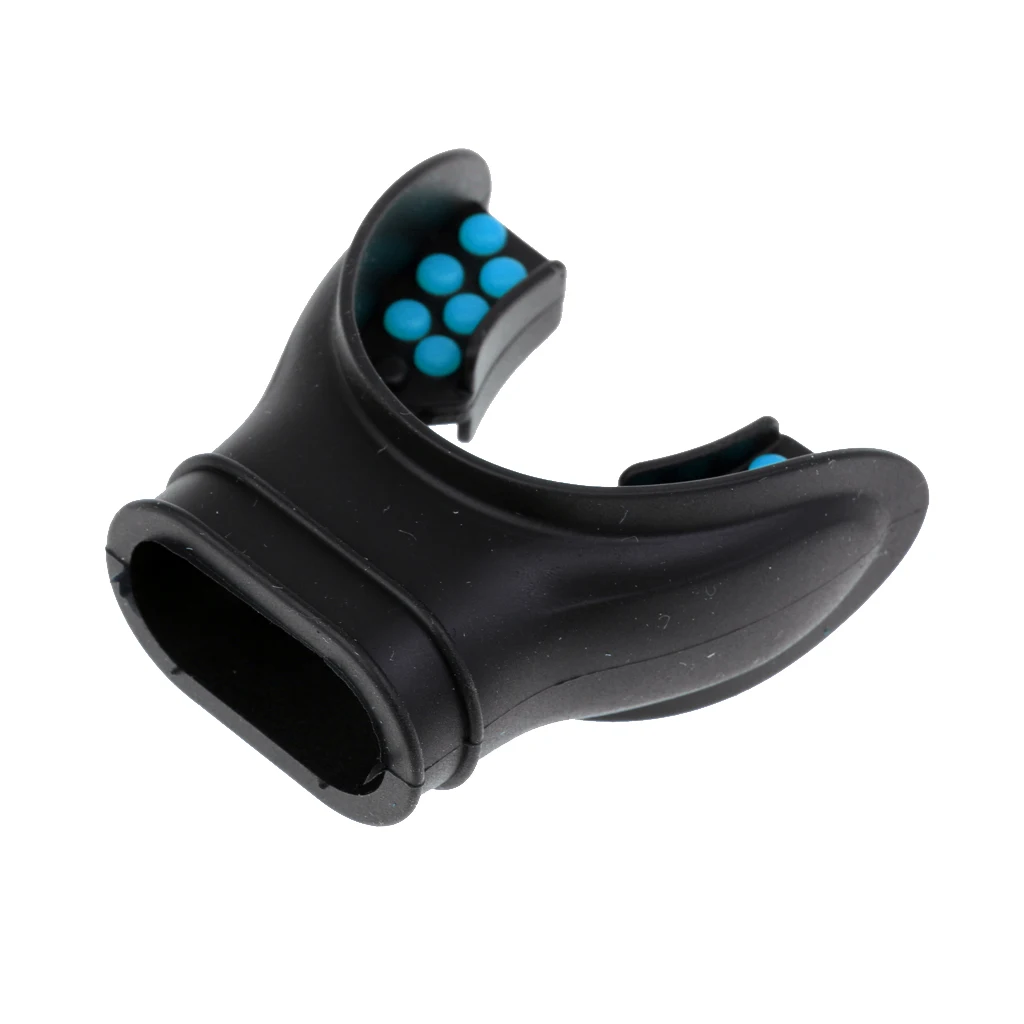 Scuba Regulator Universal Silicone Mouthpiece With Color Tab Diving Regulator Mouthpiece and Tie Wrap