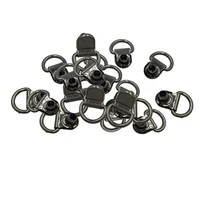 20pcs Boot Lace Hooks For Camp Hike Climbing Repair Leather Shoes 2