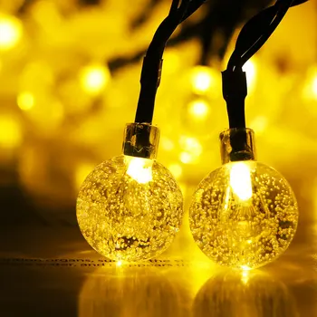 

Waterproof LED Fairy Light 6.35m/7.85m/8m Solar String Light Backyard Outdoor Christmas Halloween Decoration