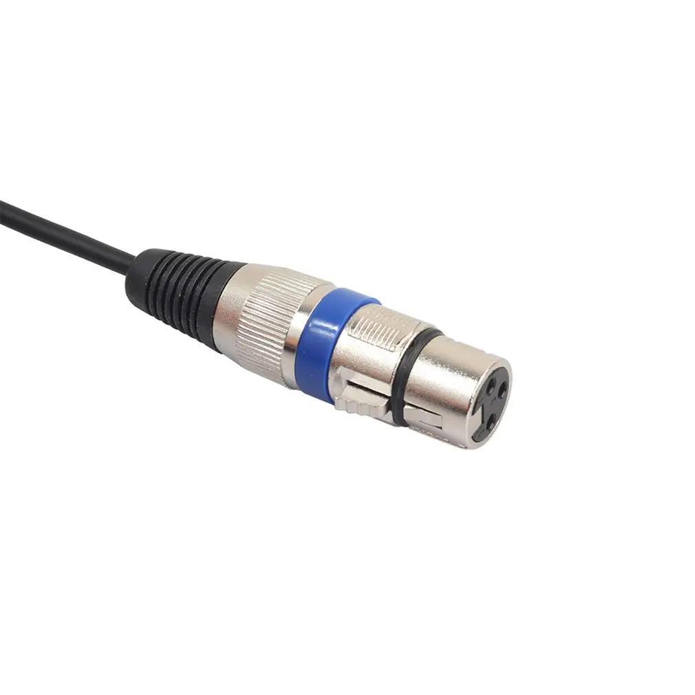 Xlr 3 Pin Female To Right Angle 1/8 Xlr3F To Right-Angle 3.5 Mm Trs For Dv Camera/ Microphone Mic 355630 351830 352030