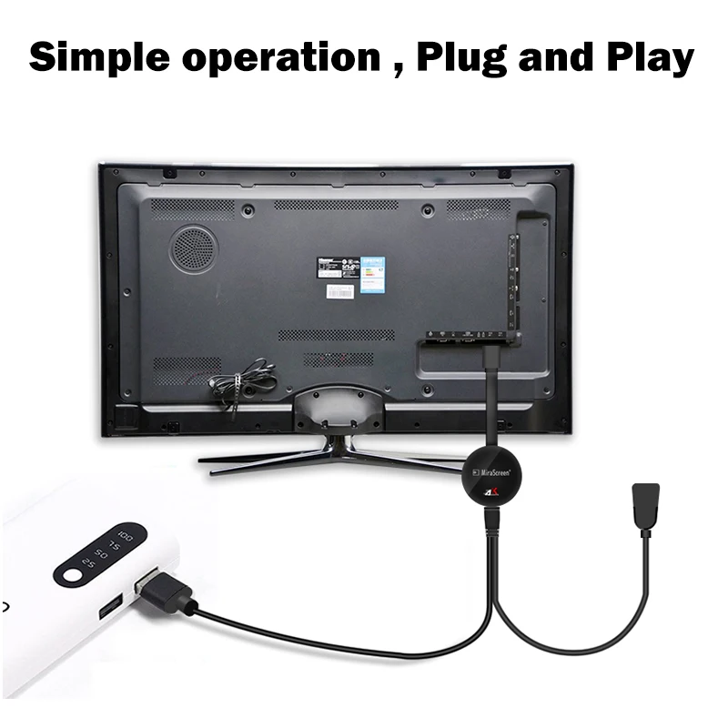  TV Stick for Airplay for netflix wireless for google chromecast display anycas 4K For Android WiFi 
