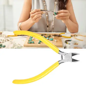 

Portable DIY Metal Wire Cutting Flat Pliers Tool Jewelry Making Pliers Accessory Cutting Small Metal Wire Jewellery Making Tool