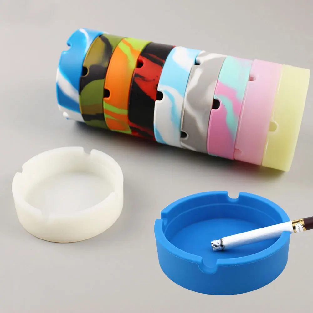 Silicone Ashtray, Portable Ashtray, Cigarettes Ashtray Silicone Portable Ashtray