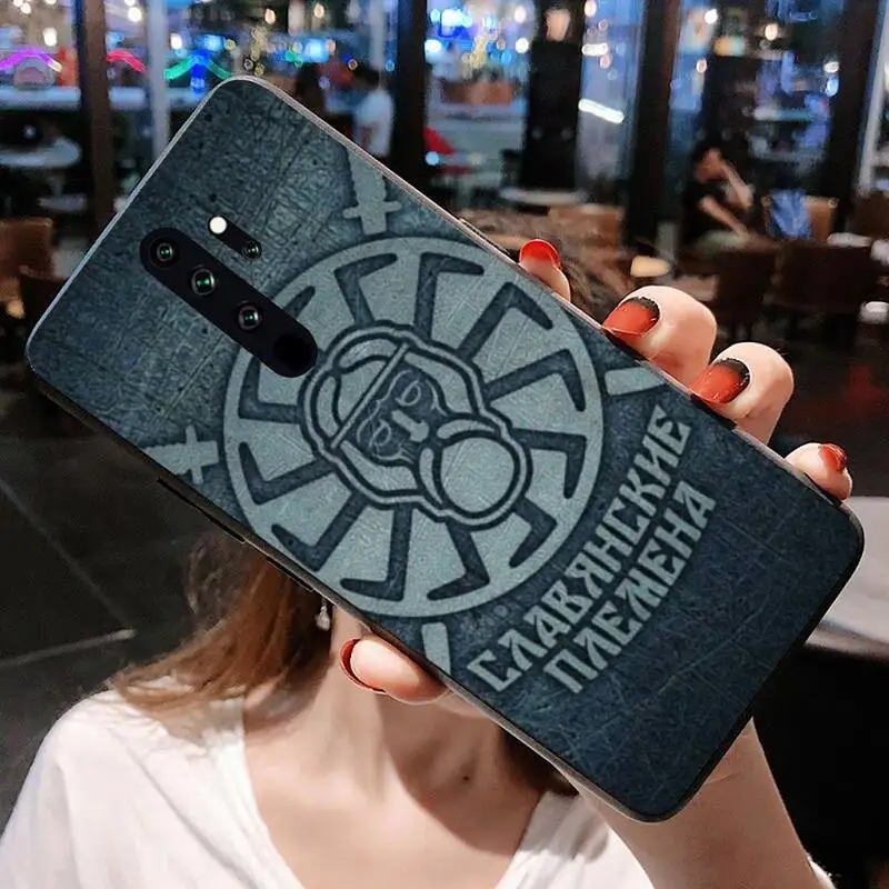 Slav Viking Biểu Tượng Kolovrat Ốp Lưng Điện Thoại Redmi 9A 8A 7 6 6A Note 9 8 8T Max Pro redmi 9 K20 K30 Pro best phone cases for xiaomi Cases For Xiaomi