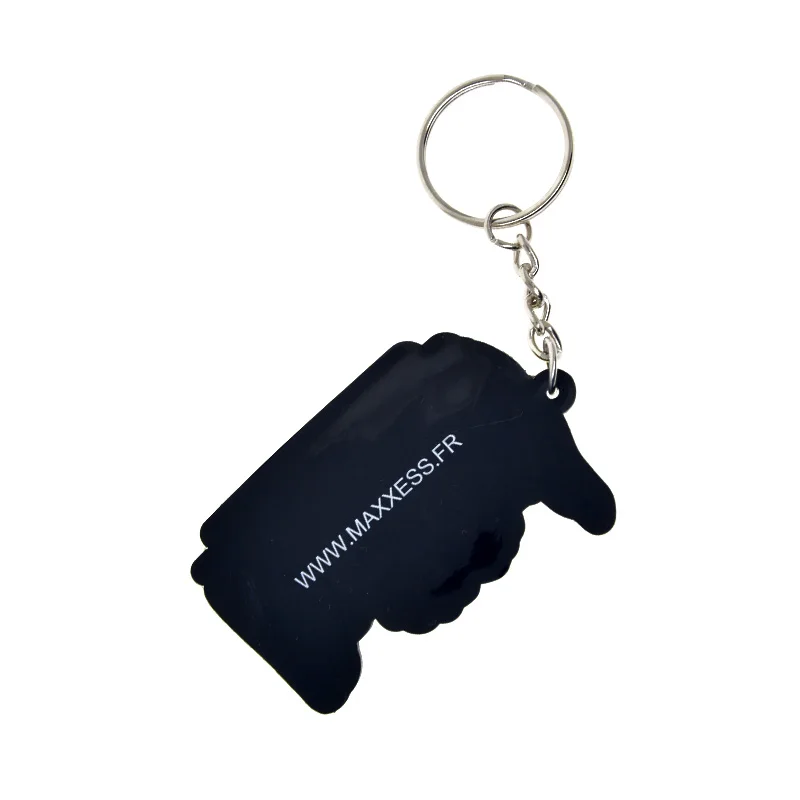 3D Soft PVC Keychain Custom Design for Company Advertising Gift