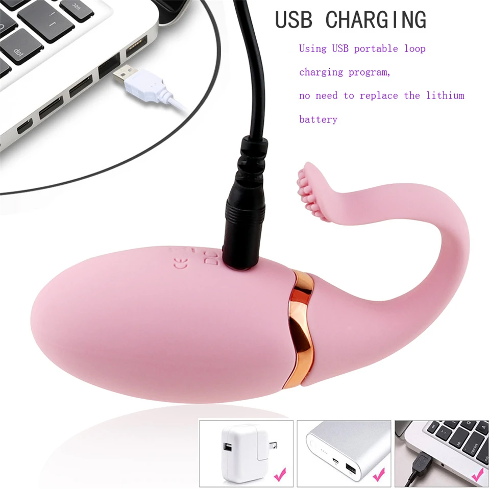 Sex-Toys-for-Woman-10-Speed-USB-Charging-Wireless-Remote-Control-Fish-Tail-Jump-Egg-Vibrator