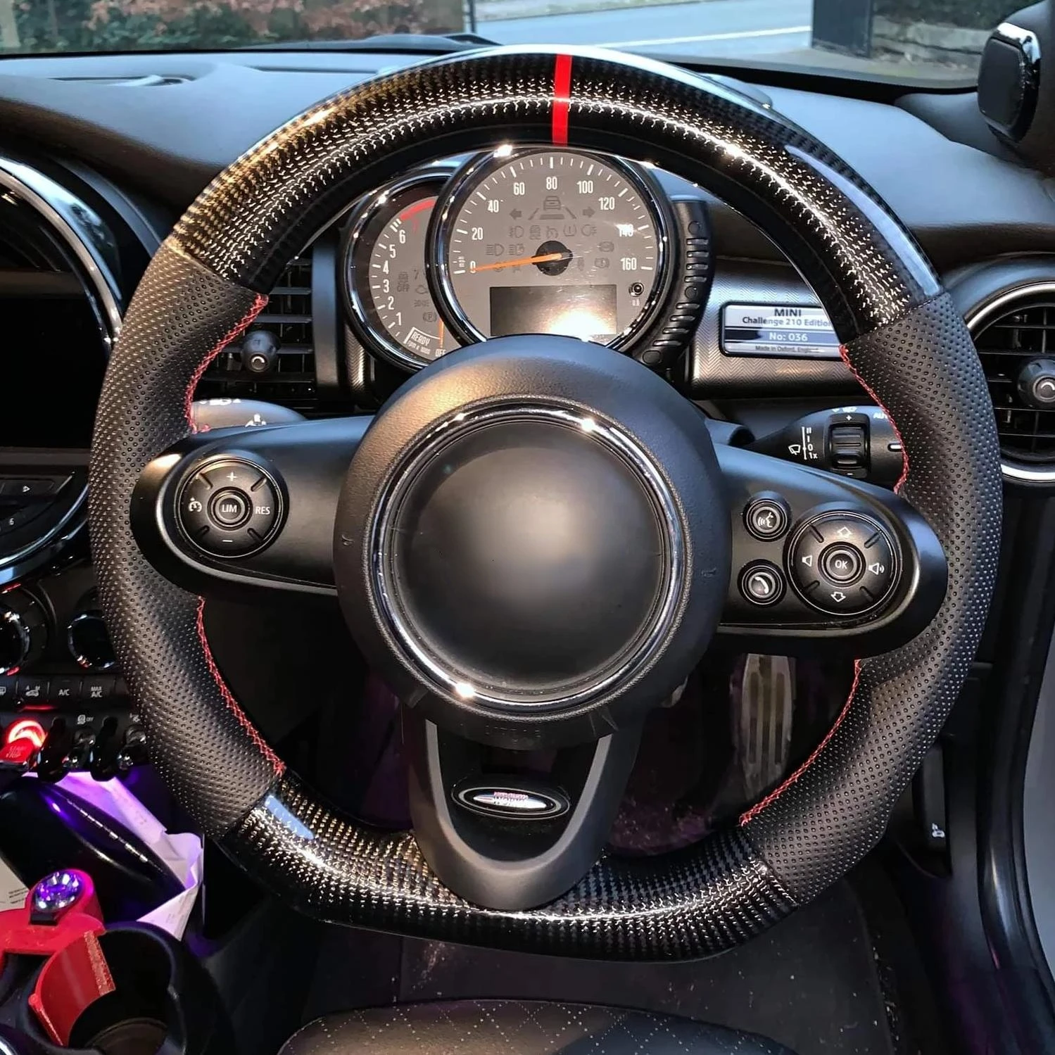 High Quality Customized Carbon Fiber Steering Wheel For Bmw Mini Mini