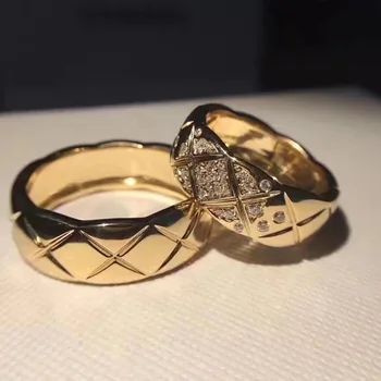 

Hot Brand Pure 925 Sterling Silver Jewelry For Women 2020 new Rings Wedding Around CZ Ring Wedding Engagement Silver Rings