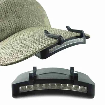 

Fishing Head Lamp Super Bright 11 LED Cap Light Headlight Headlamp Head Flashlight Head Cap Hat Light Clip On Light High Quality