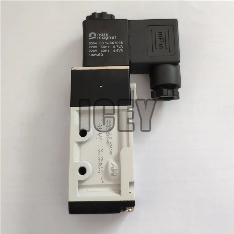 5 способ/2 порта MVSC-220-4E1-DC24V НАСС Магнит Пневматический электромагнитный клапан