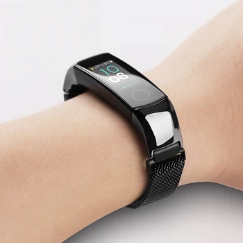 

Milanese Loop band For Honor Band 4 5 Strap Metal For Huawei Honor Band 4 Stainless Steel Bracelet Wristband For honor Band 5