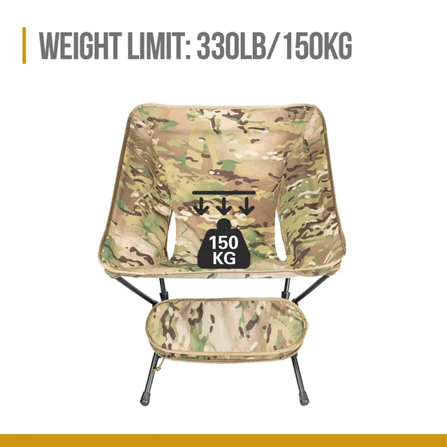 Portable Camping Chairs Multicam Foldable Outdoor Chair For Camping Trekking Fishing BBQ Parties Gardening Indoor Use 5