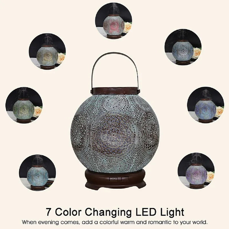  120ML Mist Maker Air Humidifier Aroma Essential Oil Diffuser Ultrasonic Electronic Humidifier Handm