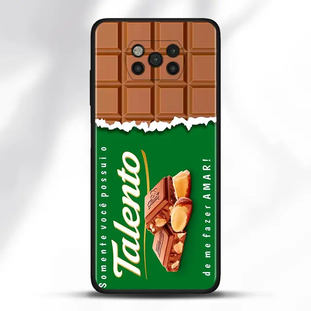 Case For Poco X3 NFC M3 Pro M3 F3 F1 Capa for Mi Note 10 Pro Caso For Xiaomi CC9 Pro A3 A2 M&M's Chocolate Nutella Bottle B01