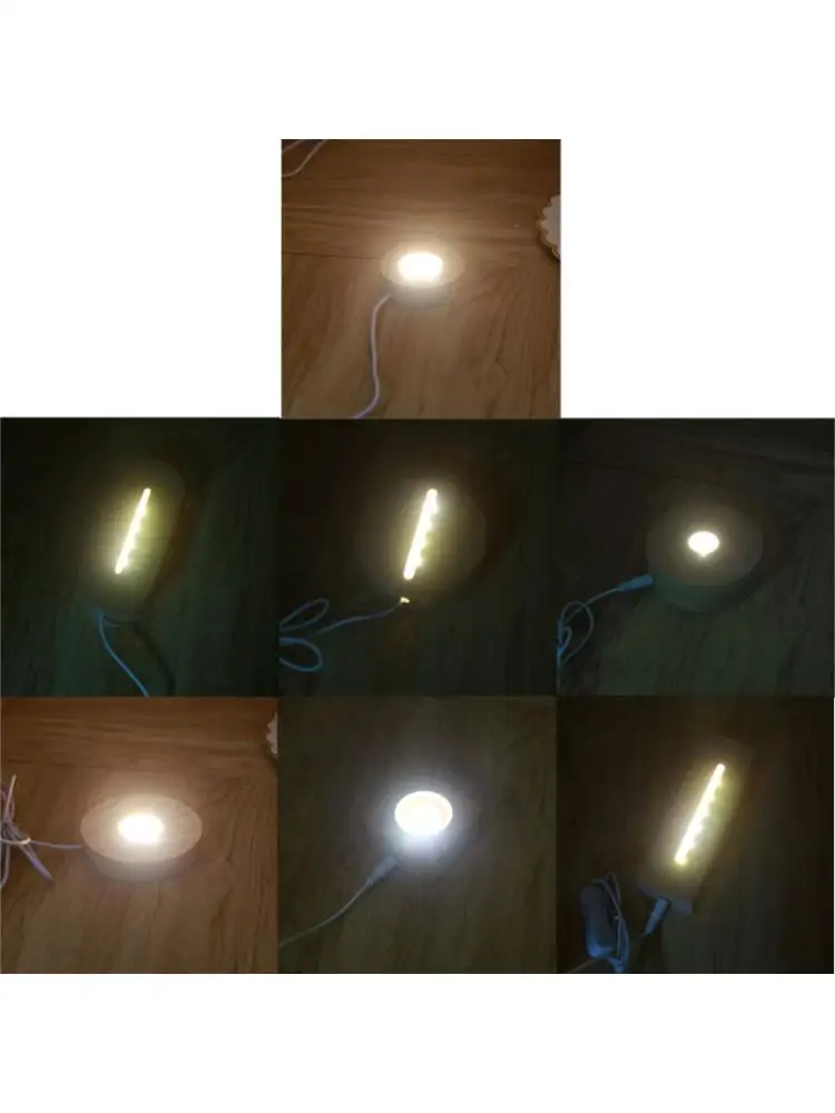 수제 나무 사각형 원형 타원형 모양 LED 디스플레이 기본 수지 아트 장식, 나무 야간 조명 기본 스탠드 공예