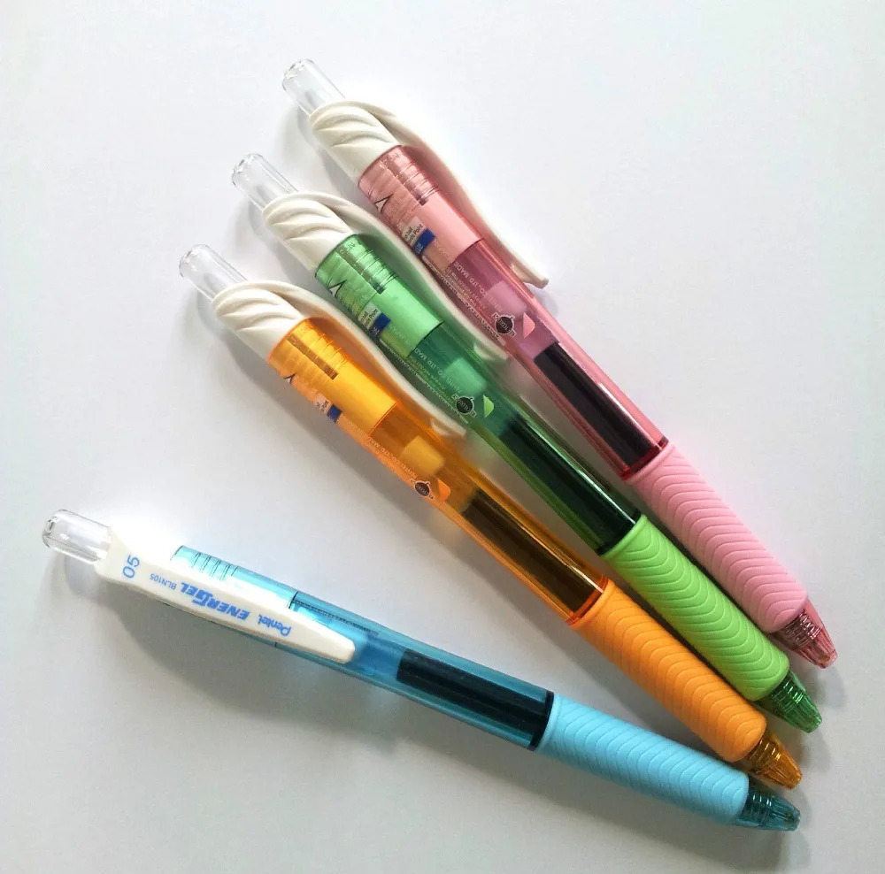 Pentel EnerGel X вставка из жидкого геля ручка BLN105 0 5 мм Ручка роллер Япония