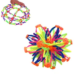 Boule télescopique magique, variété de fleurs, boule rétractable, jouet d'extérieur pour enfants 