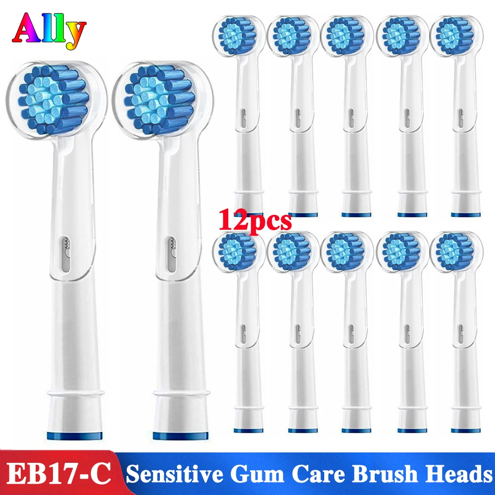 Насадки для электрической зубной щетки 12 шт. сменные головки Braun Oral B Pro|Насадки