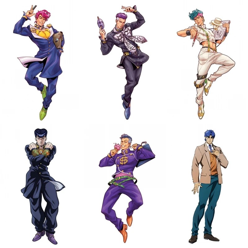 JoJo'S Необычные Приключения фигурка на акриловой подставке Косплей Опора аниме мультфильм коллекция домашнего декора подарок для мальчика девочки 1 шт Новинка