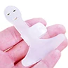 2pcs Funny Armful Chopping Hand Protectors Kitchen Knife Cutting Food Vegetable Finger Protection Hand Guard Home Kitchen Tool - Цвет: Transparent