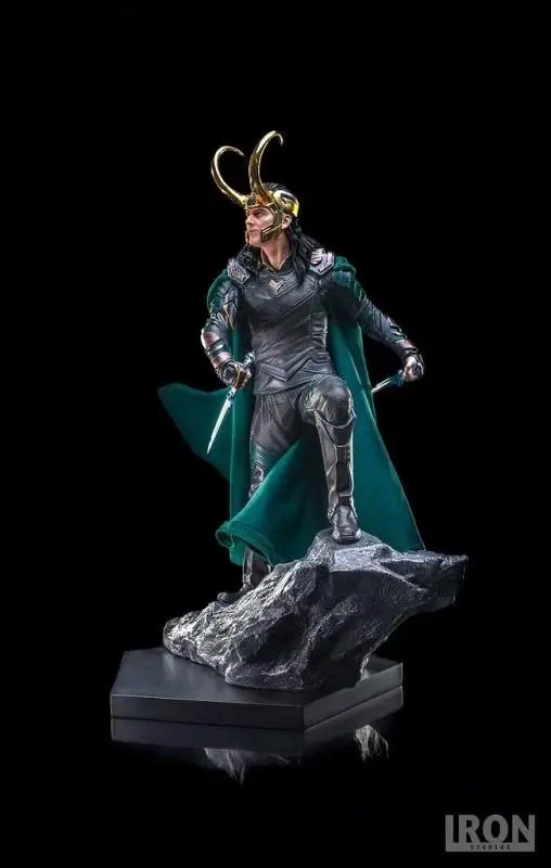 Мстители Тор 3 Ragnarok Боевая сцена Локи 1/10 статуя в коробке гаражный комплект