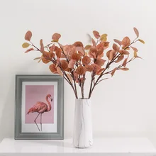 LF Sxsounai 1 шт. имитация искусственного цветка растение домашнее свадебное украшение деньги лист эвкалипта поддельные цветок лист зеленое растение