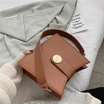 

Solid Color Mini PU Leather Crossbody Bags For Women 2020 Shoulder Handbags Female Travel Cross Body Bags
