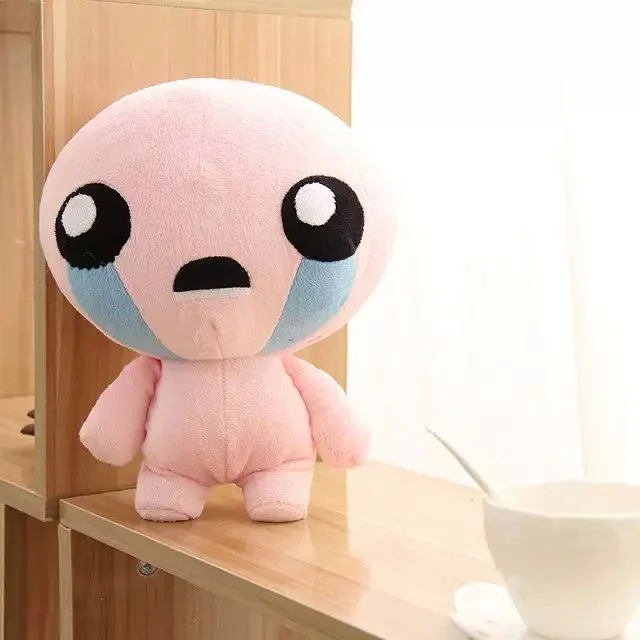 Набивные плюшевые игрушки с переплетением исаака после родов|binding of isaac|the binding