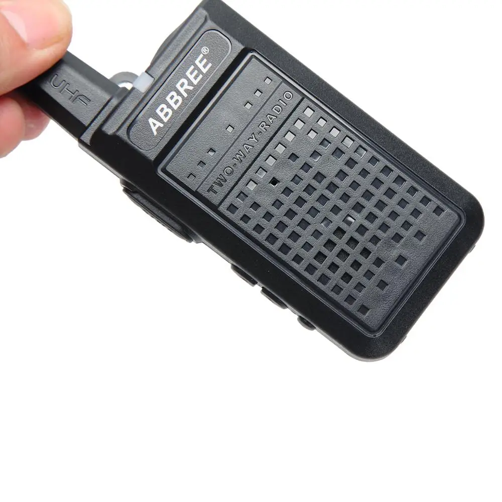2 шт. ABBREE AR-A2 Мини Портативная рация USB зарядка VOX двухстороннее радио портативный приемопередатчик UHF 400-470 МГц