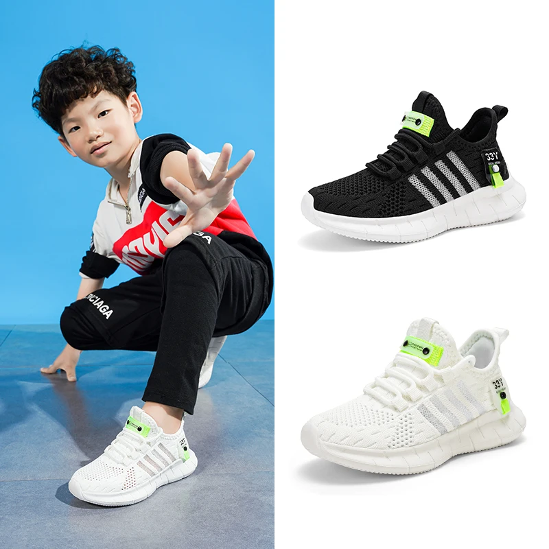 Kids Sneakers Sports Shoes Kids Sports Shoes Kids Shoes Plus Size Breathable Summer Size 26-38