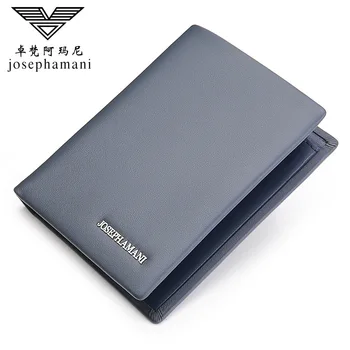 

genuine leather wallet Head layer cowhide men wallet high-end JOSEPHAMANI brand new portfel