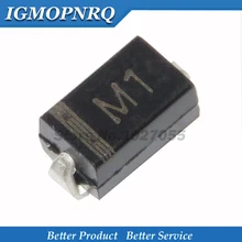 100 шт. SMA выпрямительный диод 1N4001 M1 1N4004 M4 1N4007 M7 FR107 RS1M FR207 RS2M HER108 US1M SF18 ES1J SF14 ES1D DO-214AC