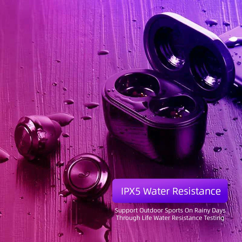 TWS Wireless Bluetooth Earphone V5 0 Charging Case Headsets Music Sports For Huawei iPhone Universal Call Handsfree Earbuds Mini