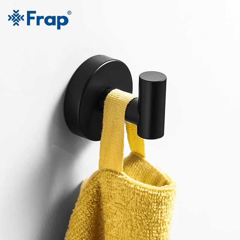 Frap оборудование для ванной наборы из нержавеющей стали Современная полка для ванной полотенца бар крючки для халатов держатель туалетной бумаги 3 цвета Y15003