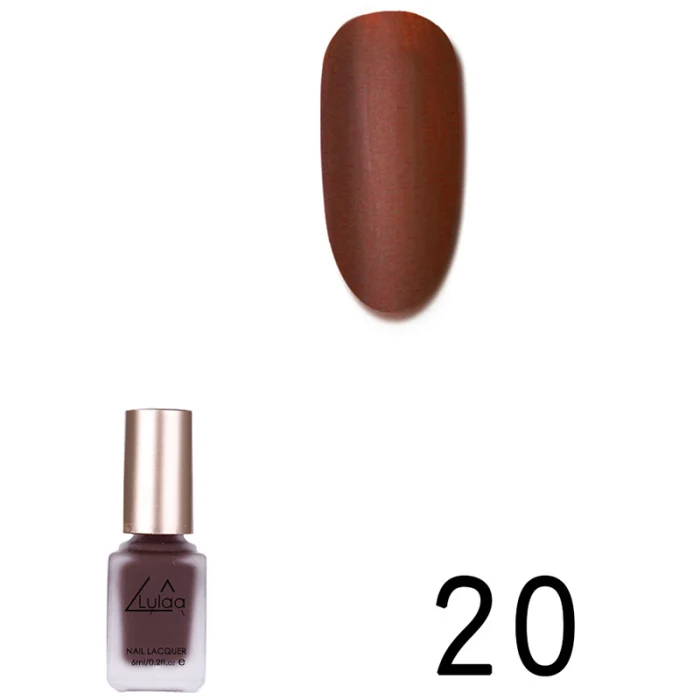 Матовый лак для ногтей экологически чистый бархатный гладкий лак для ногтей OA66