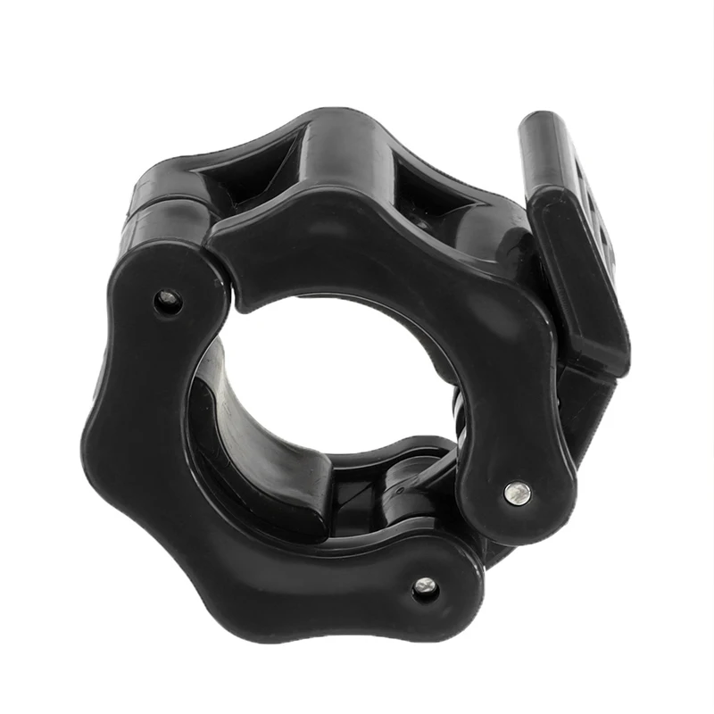 Barbell Collars Fitness Equipment Parts 28mm 30mm 50mm Barbell Collar Lock Dumbell Clips Clamp Weights lifting Bar Gym Dumbbell Lock Clamp Spring Clips Weight Lifting