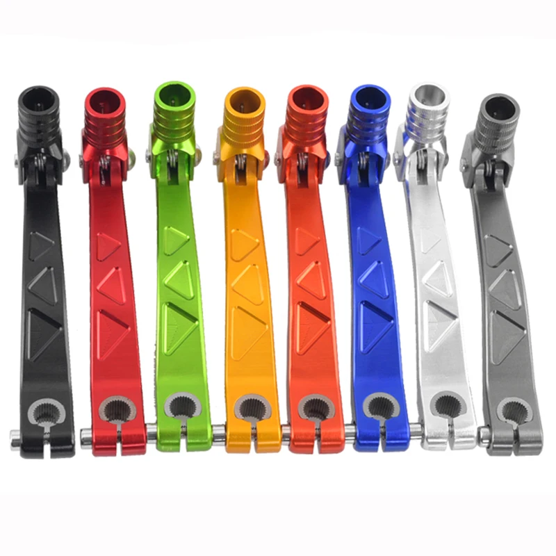 Motorcycle CNC Aluminum Folding Gear Shift Lever for Kayo Apollo Bosuer 50cc 70cc 110cc 125cc XR/CRF 50 Dirt Pit Bikes
