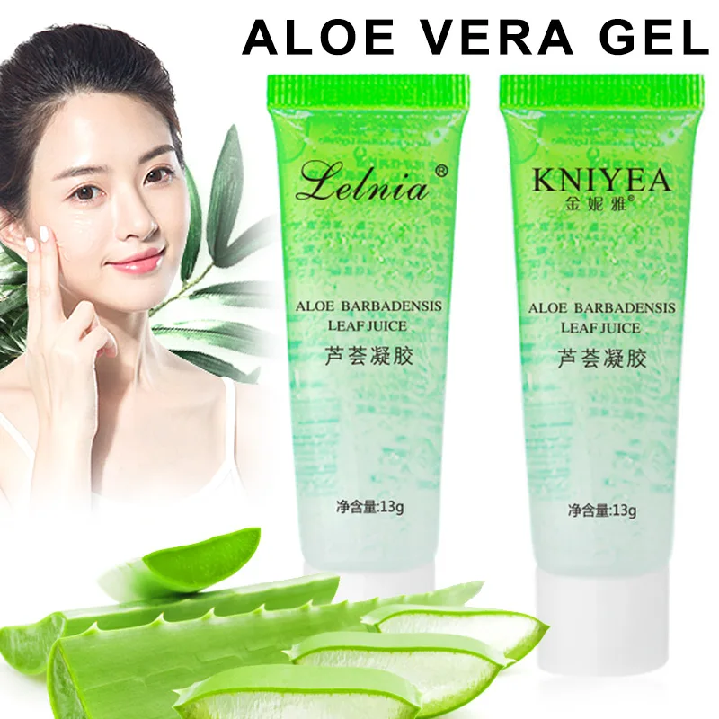 

3 Pcs Concentrated Aloe Gel Acne Cream Sleep Mask Moisturizing Jelly Facial Mask Skin Care HJL2019