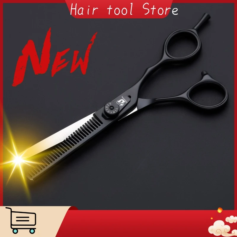 

Japan imported 440c high-end salon can't cut hair scissors hairdresser barber flat cut teeth scissors set hairdressing haircut