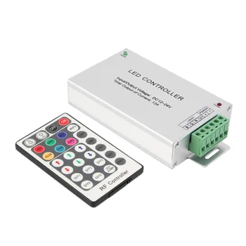 

Lighting Accessories RGB Controler RF Wireless Remote 28 Keys 12-24V 3 Channels LED Controller for RGB LED Strips Light