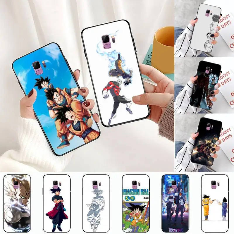 

Cartoon Dragon Ball Phone Case For Samsung A20 A30 30s A40 A7 2018 J2 J7 prime J4 Plus S5 Note 9 10 Plus