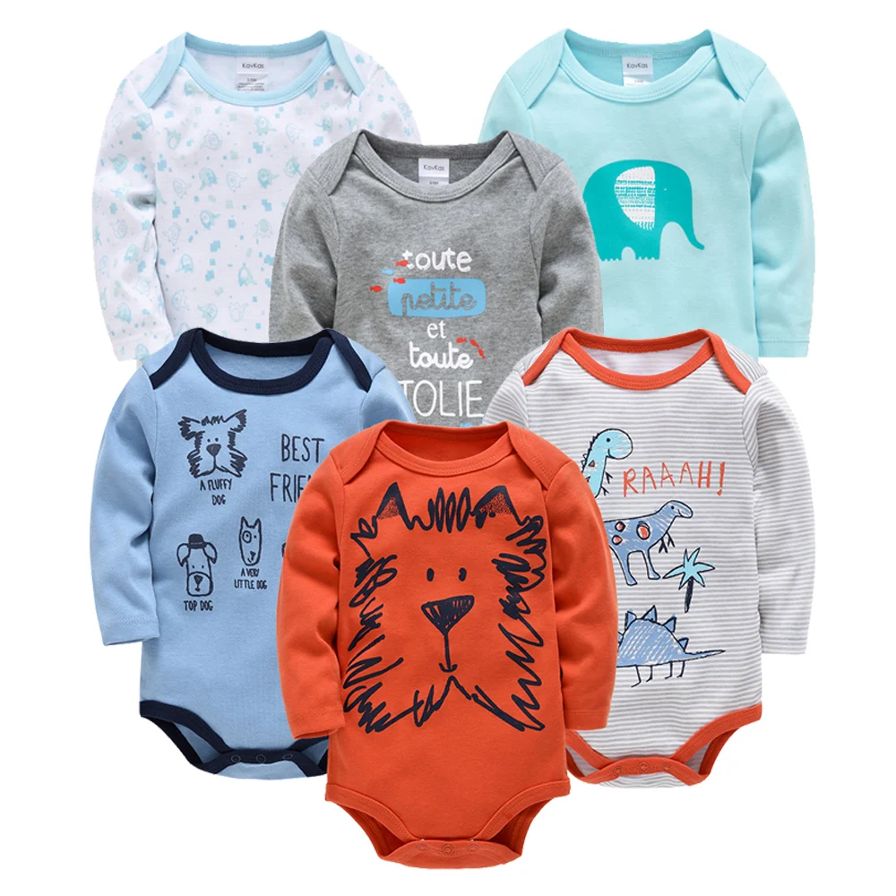 Honeyzone Winter Baby Clothes Full Sleeve Cotton Body bebe Cute Cartoon Baby roupa de bebe Body Boy Girl Clothes